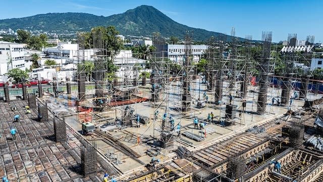 Avance en la construcción del nuevo Hospital Rosales