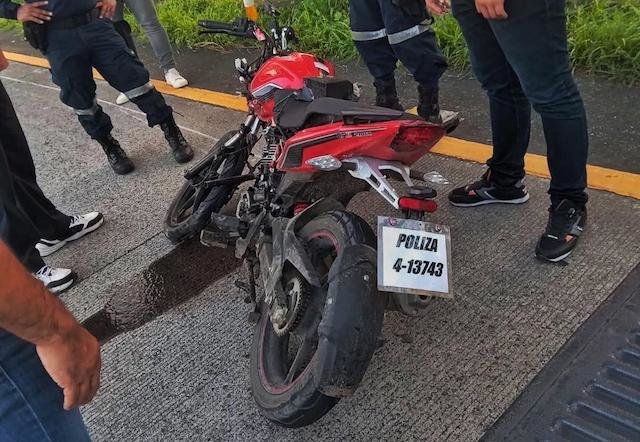 Motociclista fallecido km 38 Comalapa 25-07-2024