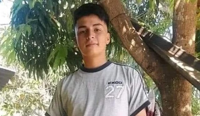 Kevin Josué Rodas Santos, 18 años, fallecido lapidado Suchitoto