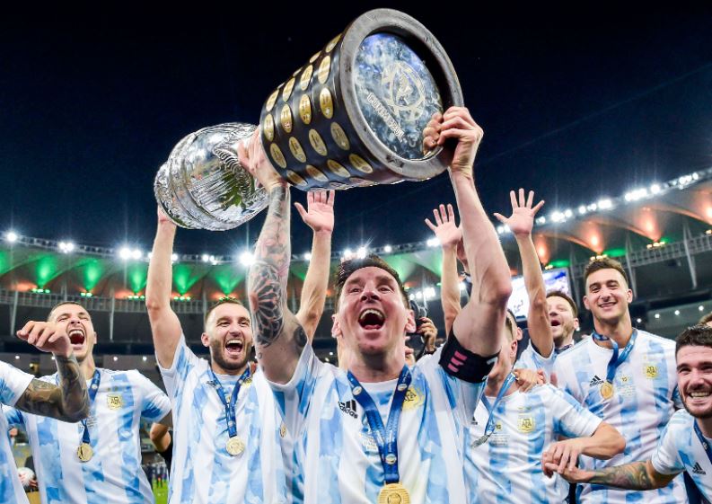 Argentina campeón de la Copa América le ganó 1 a 0 a Brasil en el Maracaná